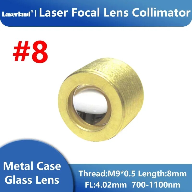 

Лазерный коллиматорный объектив Laserland 5 мм