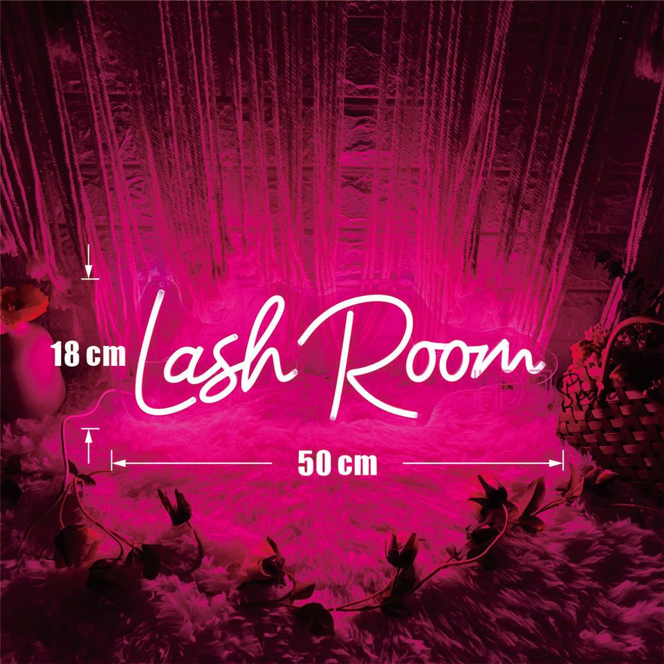 

Неоновая вывеска Lash Boss
