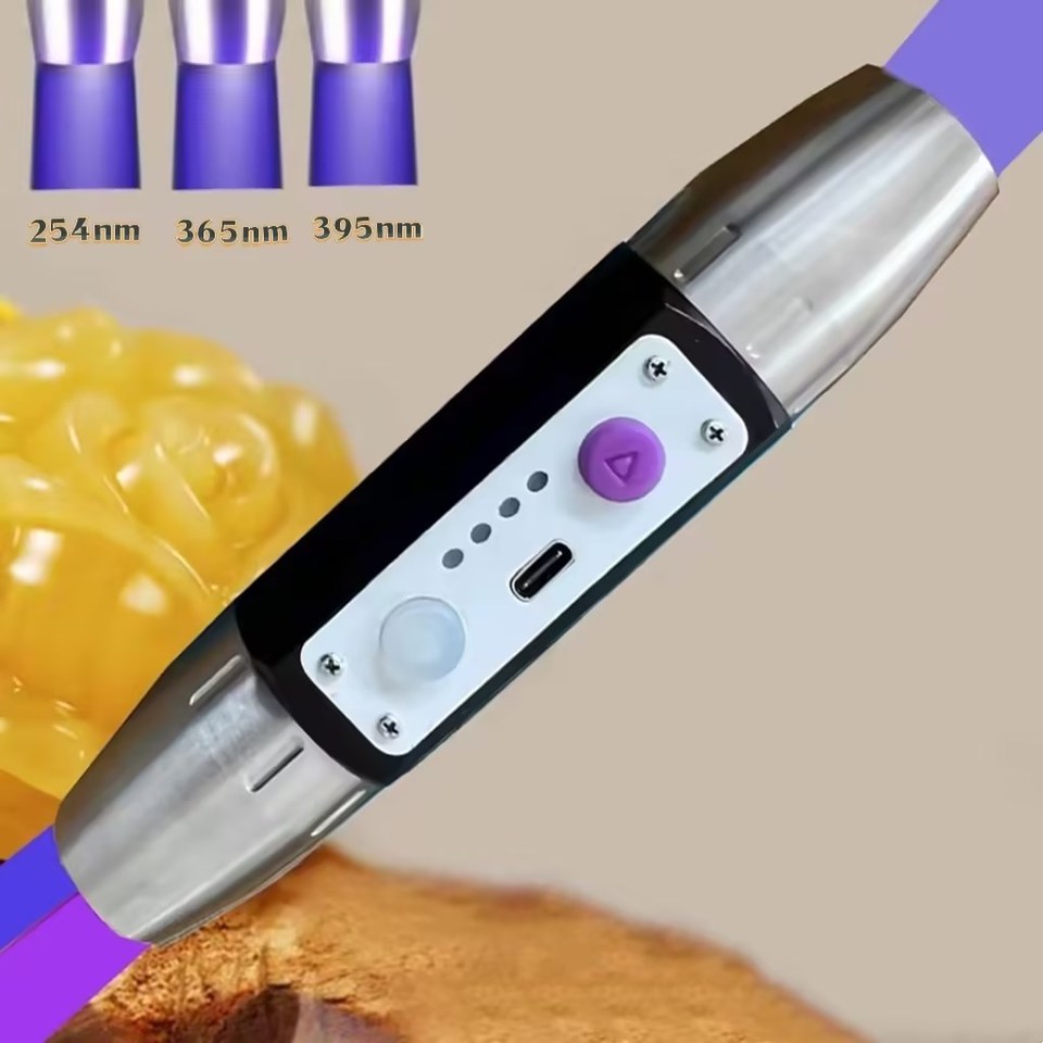 

TOPCOM Ультрафиолетовый фонарик 365нм 395нм 254нм