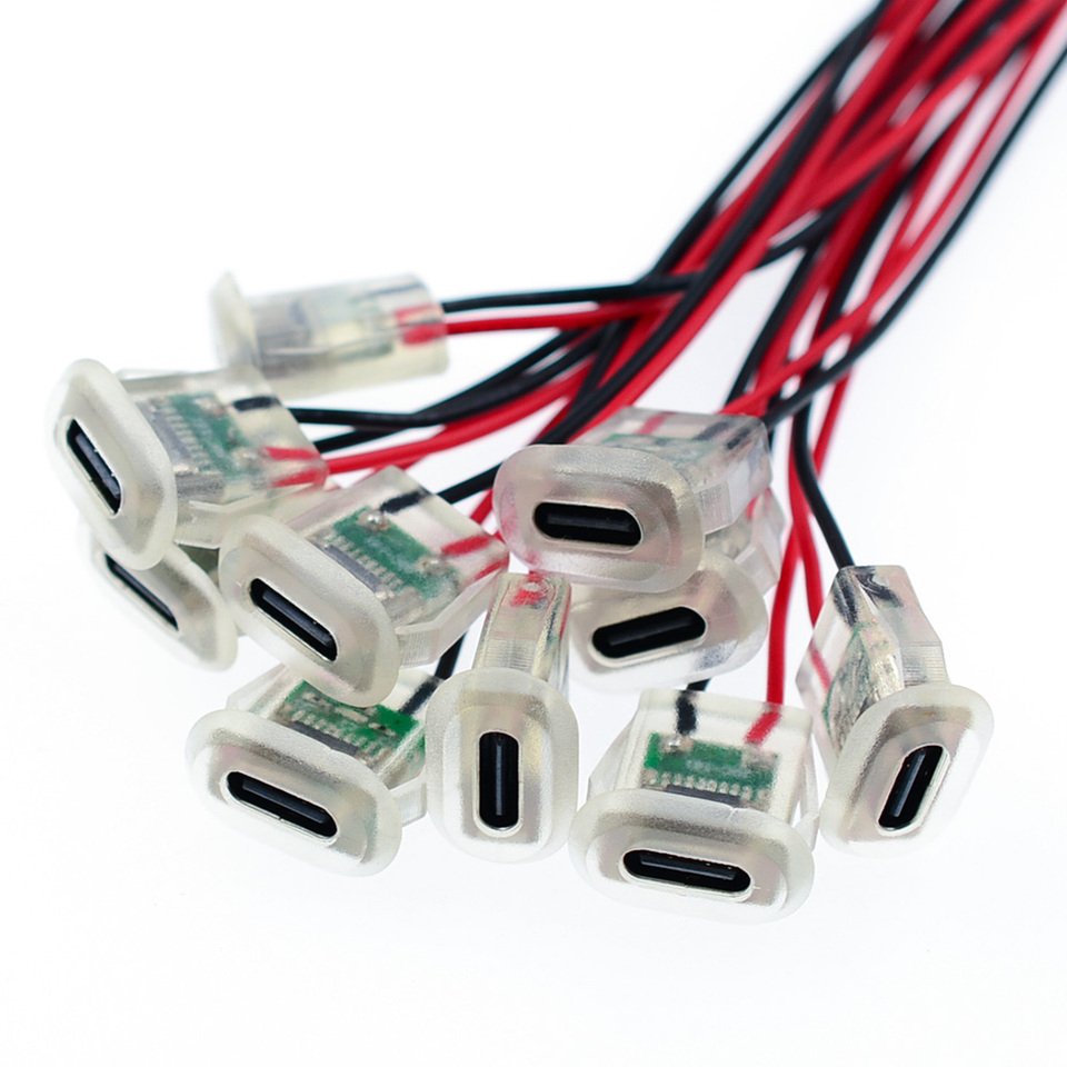 

Водонепроницаемый разъем USB Type C