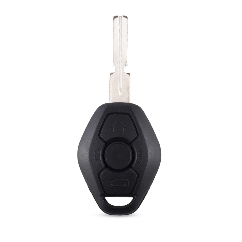 

KEYYOU модифицированный откидной необрезанный чехол для ключа автомобиля для BMW 1 3 5 7 серии 1998-2005 X5 Z3 Z4 330 330i 525 525i 2001-2004 E38 E39 E46