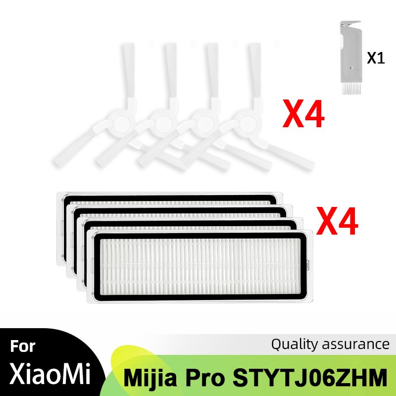 

Для Xiaomi STYTJ06ZHM Mijia Самоочищающийся робот-пылесос Pro Hepa-фильтр Основная боковая щетка Швабра Ткань Аксессуары для пылесоса