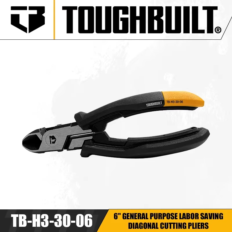 

TOUGHBUILT TB-H3-30-06 6 дюймов, универсальные экономящие трудоемкость кусачки, ручные инструменты, плоскогубцы