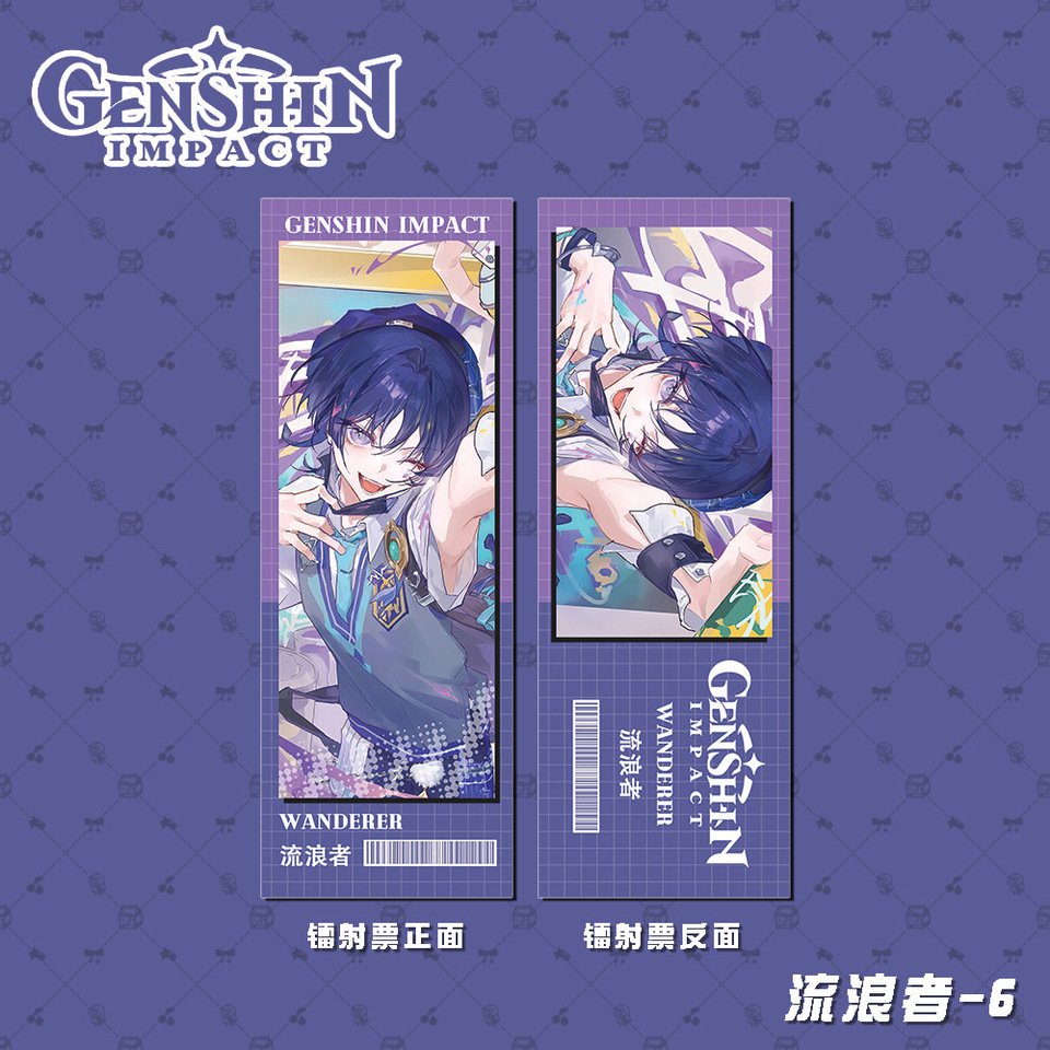

Genshin Impact Wanderer Закладки