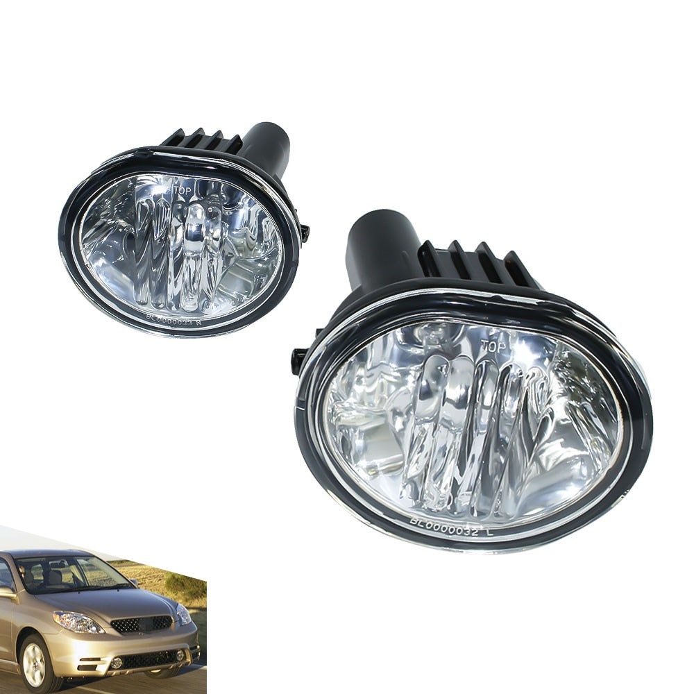 

Противотуманные фары для 2003-2008 Toyota Датчик положения дросселя для Matrix Pontiac Vibe, противотуманные фары, прозрачные линзы, противотуманные фары для бампера, лампы для вождения
