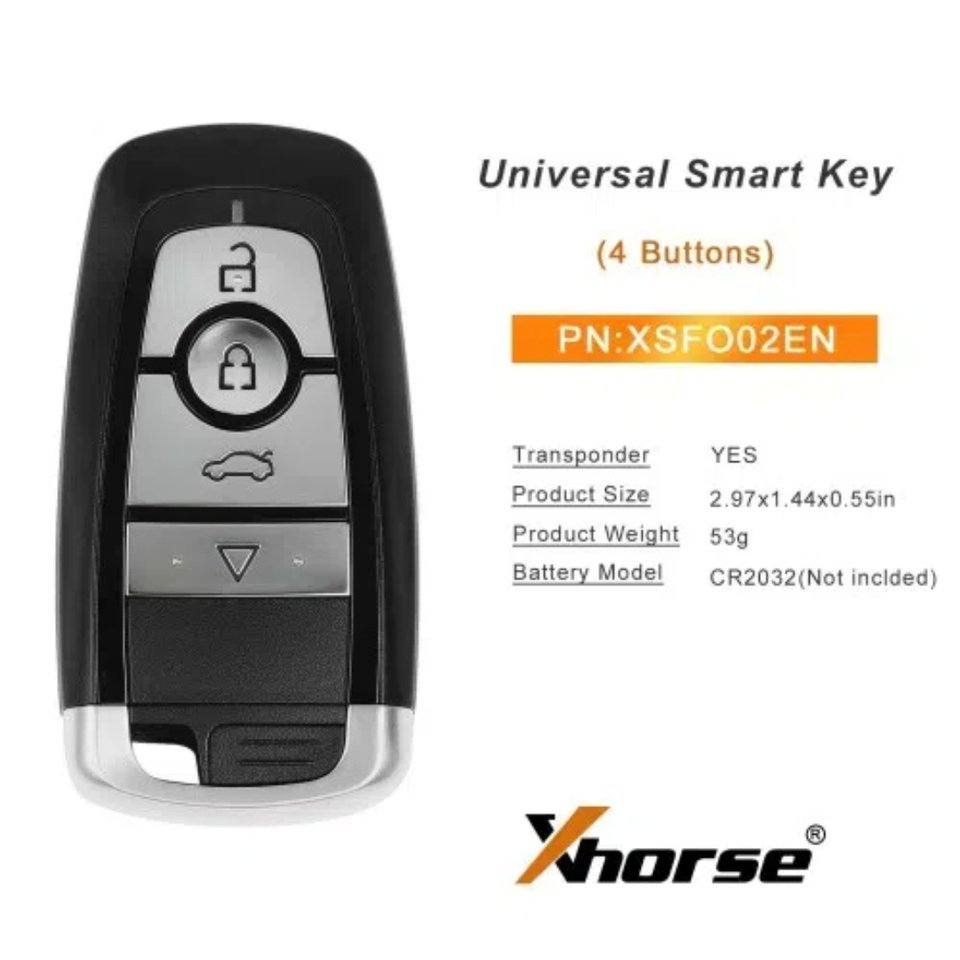 

Универсальный смарт-ключ серии Xhorse XSFO02EN XM38