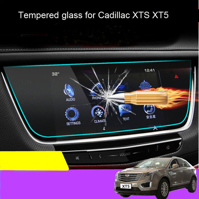 

Для Cadillac XT5 2016 2017 2018 2019 2020 автомобильная навигация закаленное стекло защитная пленка для экрана 1 шт. автомобильные аксессуары