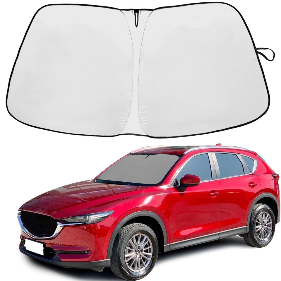

Новый автомобильный солнцезащитный козырек на лобовое стекло для Mazda CX-5 CX5 2017-2023, авто солнцезащитный козырек на переднее окно, аксессуары для защиты от ультрафиолета