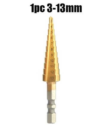 

Countryman Tools ступенчатое сверло 3-13 мм титановое покрытие