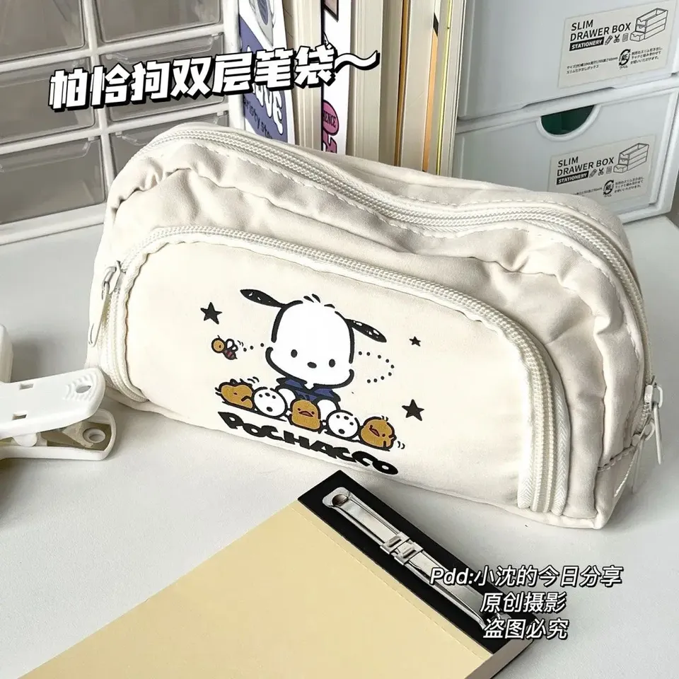 

MINISO Кавайный пенал из канвы