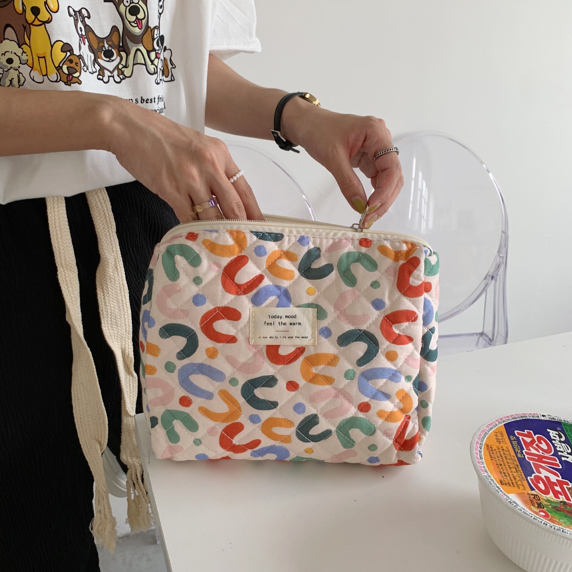 

Косметичка из хлопка