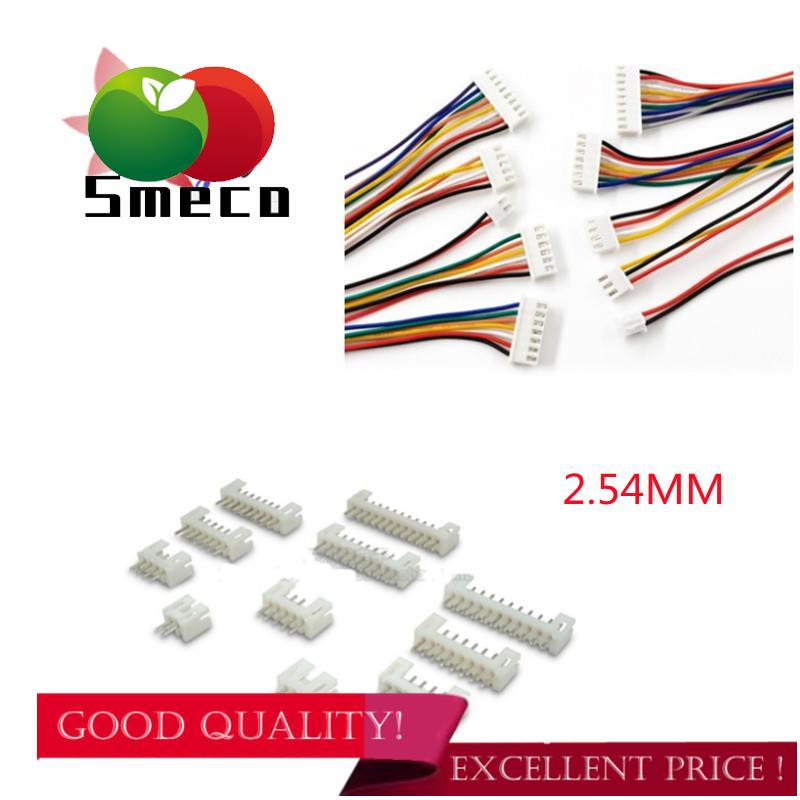 

Комплект разъемов SH1.0 JST1.25 ZH1.5 PH2.0 XH2.54 10/20/30см