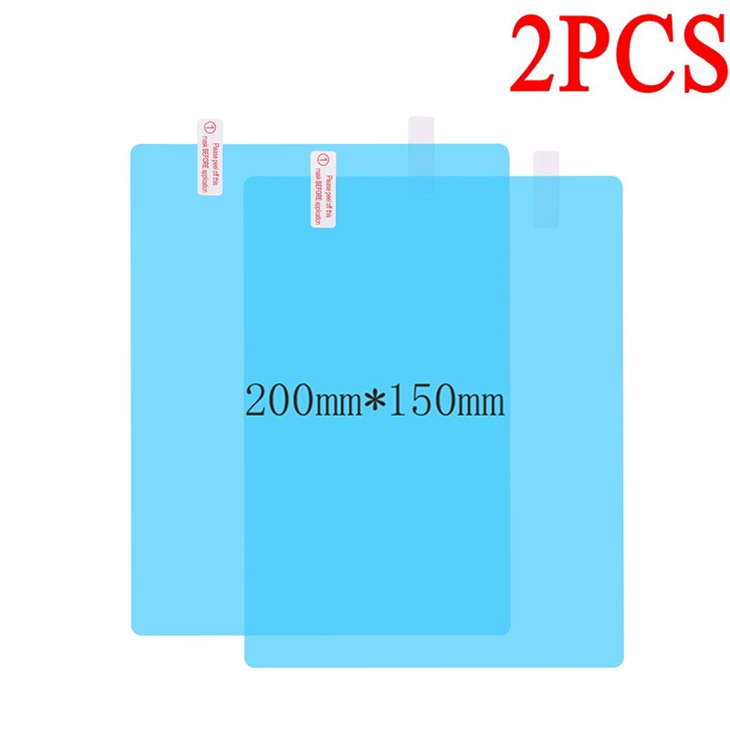 

2 шт., пленка для зеркала заднего вида автомобиля, наклейка на боковое окно, непромокаемая прозрачная пленка, противотуманная водонепроницаемая защитная пленка для автомобиля, мотоцикла