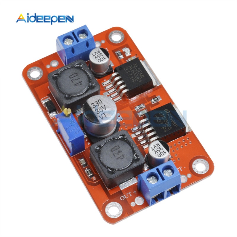 

Aideepen LM6009 LM2596 DC-DC Конвертер 1.25-26В 3А