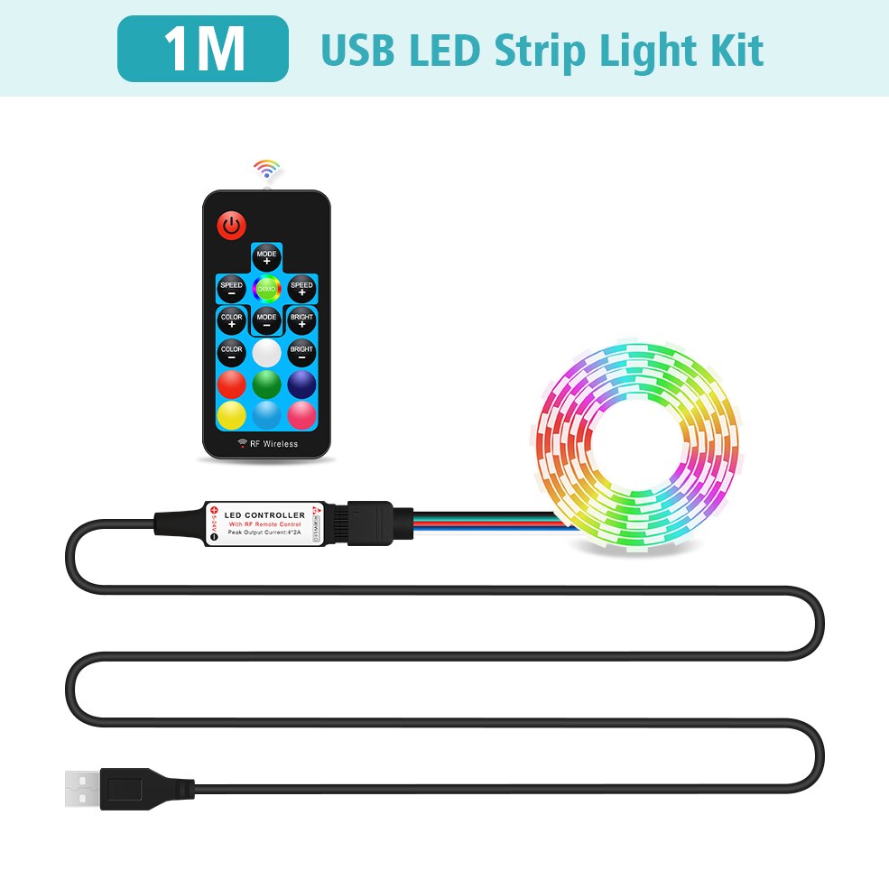 

Gleco RGBW/RGBWW USB светодиодная лента 5050 50см-4м