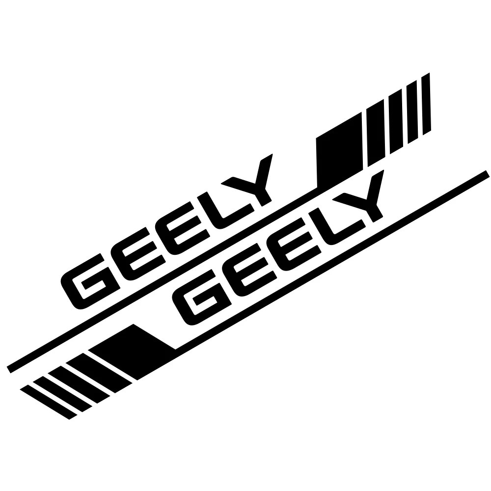 

2 Шт. Наклейки На Дверь Автомобиля Для GEELY Coolray Tugella Atlas GC6 Vision X6 Emgrand X7 EC7 EC8 CK - Защита Из Углеродног...
