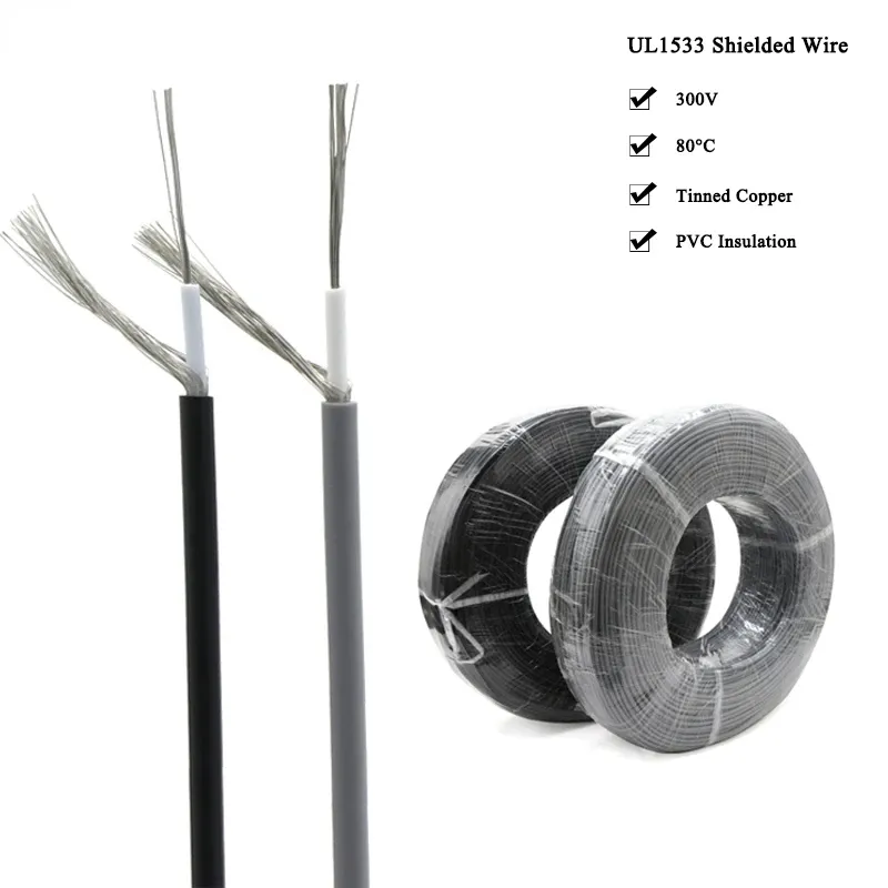 

Экранированный медный кабель UL1533 32-24 AWG
