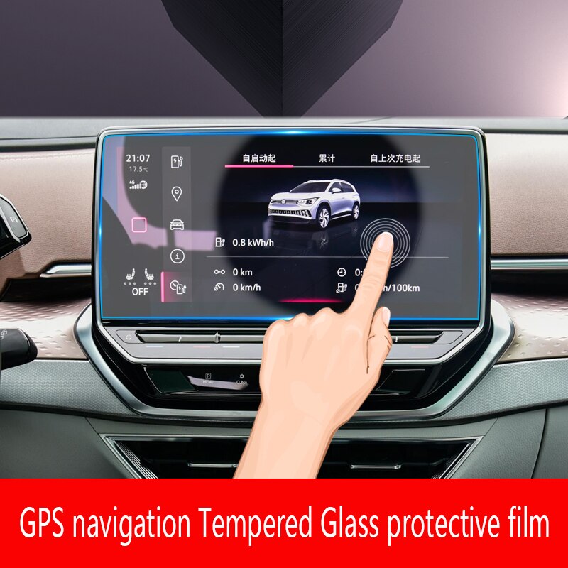 

Для Volkswagen ID.6 ID.6X 2020 2021, приборная панель, GPS-навигация, экран, защитная пленка из закаленного стекла, наклейка для салона автомобиля