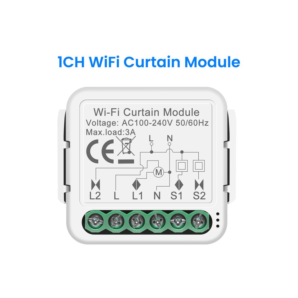 

GIRIER Tuya Smart ZigBee/Wi-Fi RF433 Модуль Переключателя Штор Для Управления Шторами С Электродвигателем
