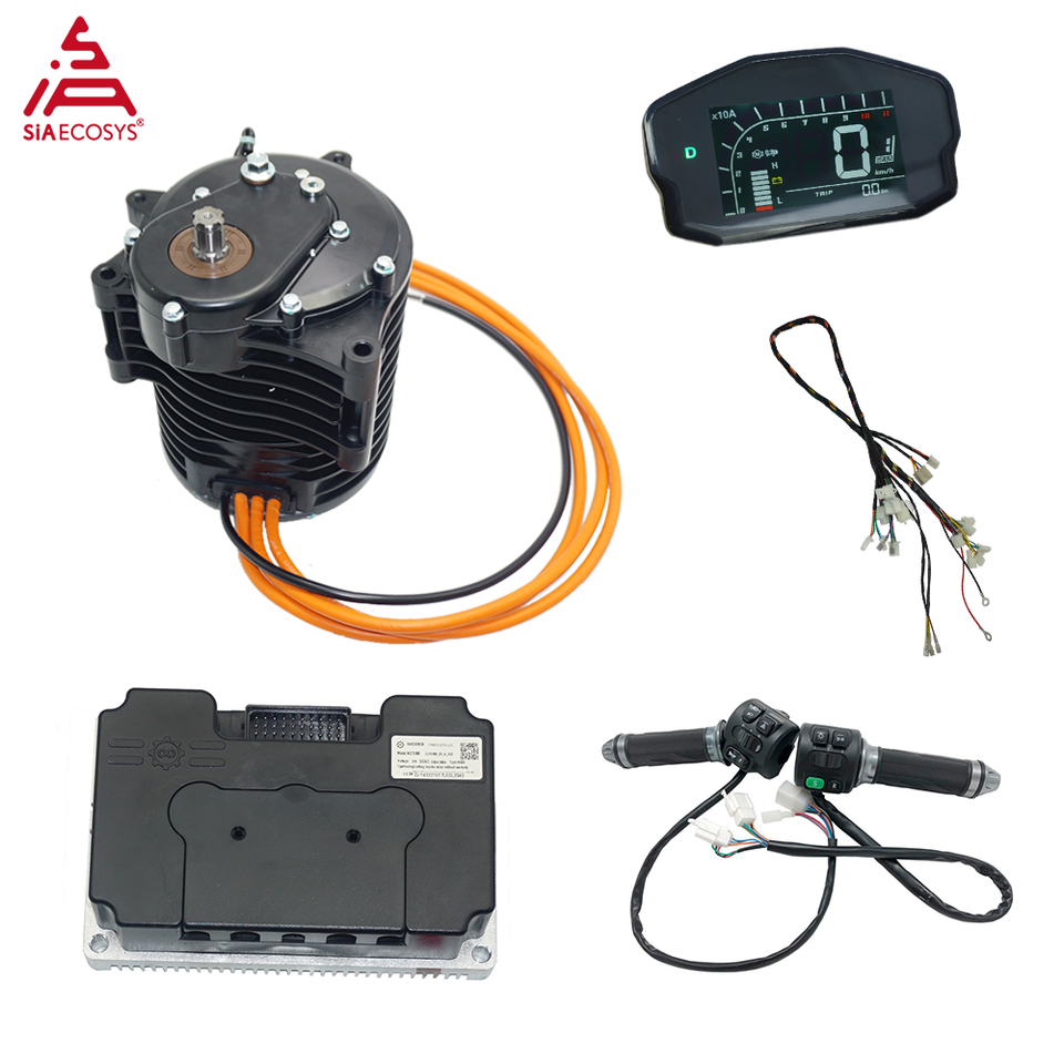 

QS MOTOR QS138 3000W V3 70H 72V 100KPH Двигатель со средним приводом и контроллером Fardriver ND72680 Комплект для переоборудования электродвигателя