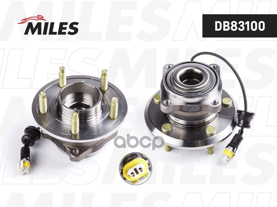 

Ступица С Подшипником Задняя + Abs Chevrolet Captiva/Opel Antara 06-. Miles арт. DB83100