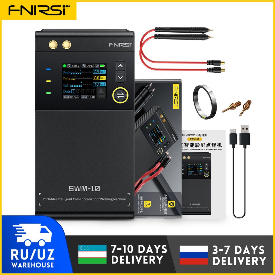 

FNIRSI SWM-10 ручная точечная сварка 18650