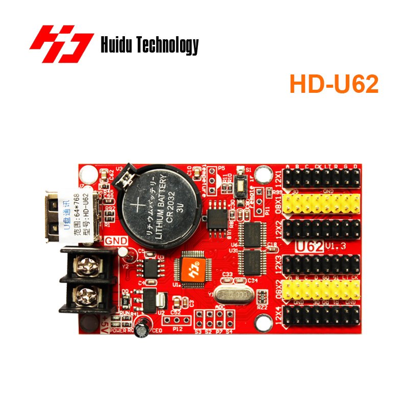 

Amoonsky Huidu U62 USB контроллер для одноцветных светодиодов