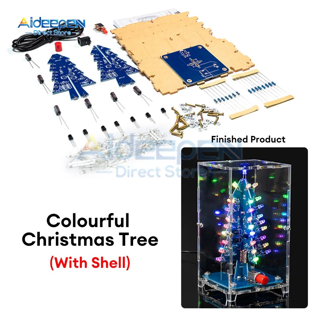 

3D светодиодная рождественская елка DIY Kit