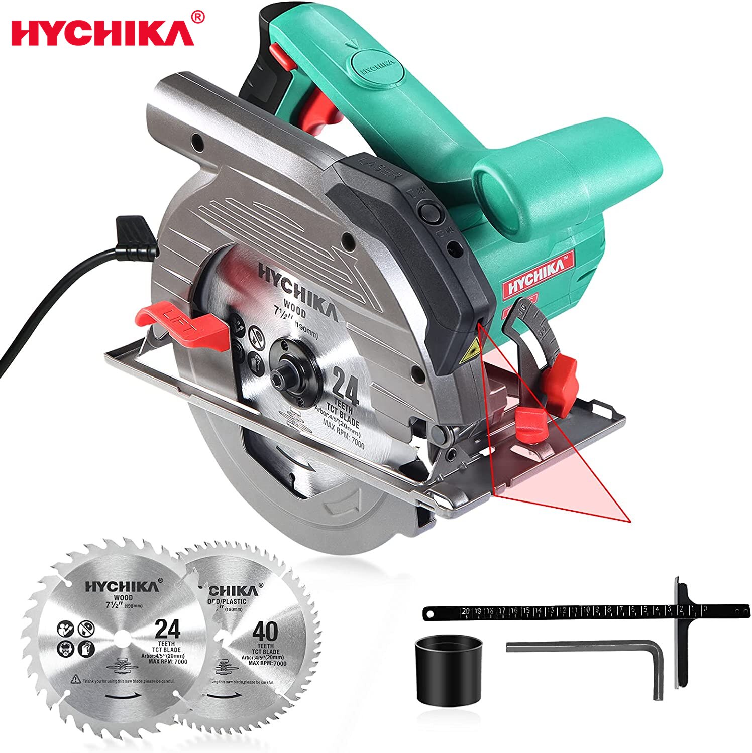 

Электрическая циркулярная пила HYCHIKA 1500 Вт