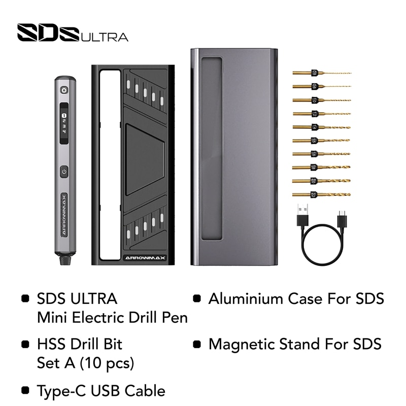 

ARROWMAX SDS ULTRA Мини-дрель