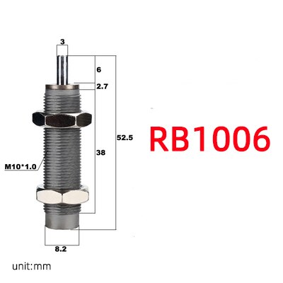 

Пневматический амортизатор SMC RBC RB2725