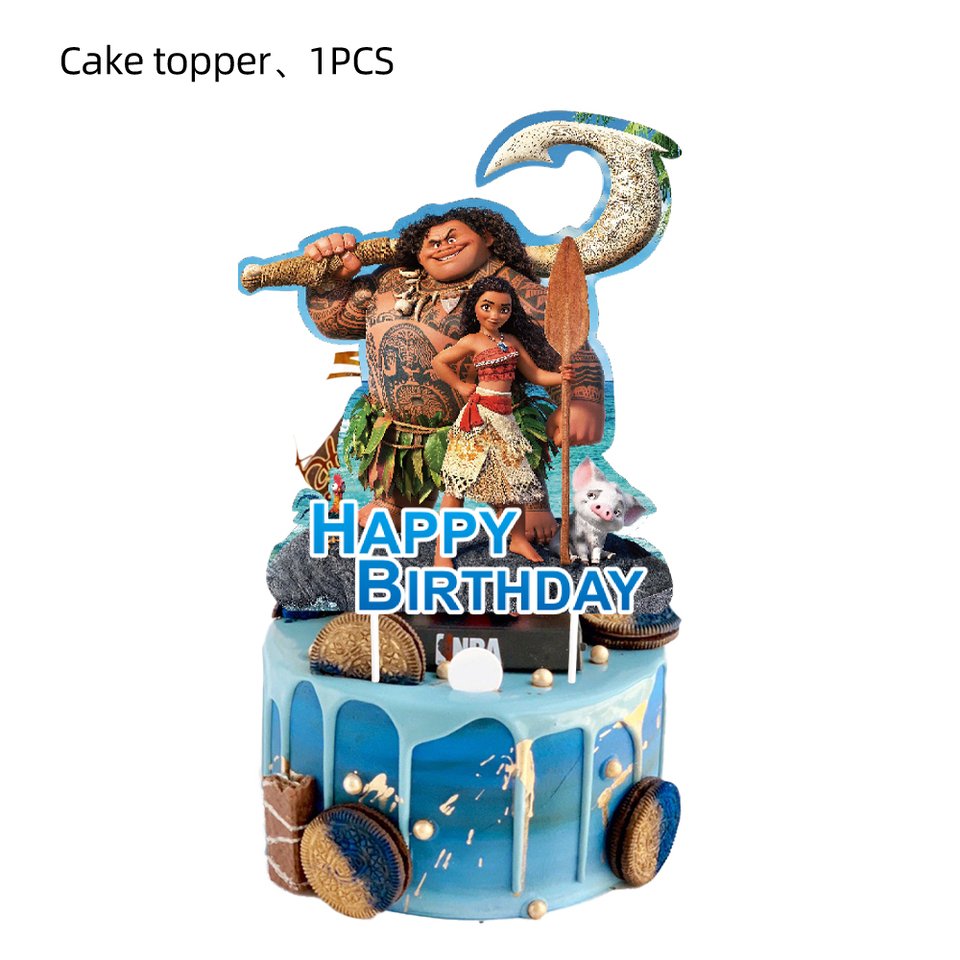 

Disney Moana Cupcake Toppers