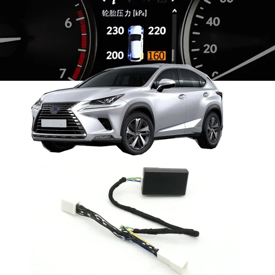 

Автомобильный TPMS дисплей давления в шинах, система мониторинга охранной сигнализации для Lexus IS NX NX200t NX300h Series 2015-2020
