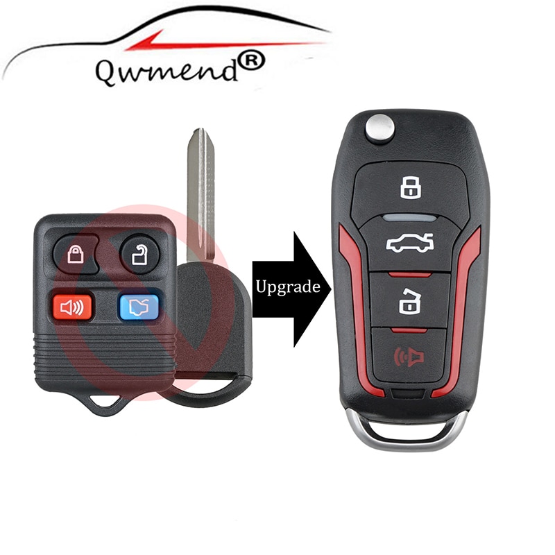 

Модернизированный умный Автомобильный ключ QWMEND CWTWB1U331 для Ford Explorer Focus Edge Escape Ranger Mustang Flex для чипа Mercury 315 МГц 4D63