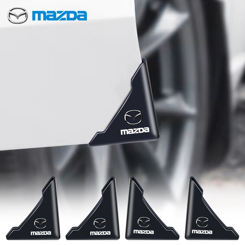 

2 шт. угловая крышка для двери автомобиля, защита от царапин для Mazda 3 Alexa CX30 CX-4 CX5 CX-5 CX8 CX-8 CX-30 CX9 CX-9, аксессуары