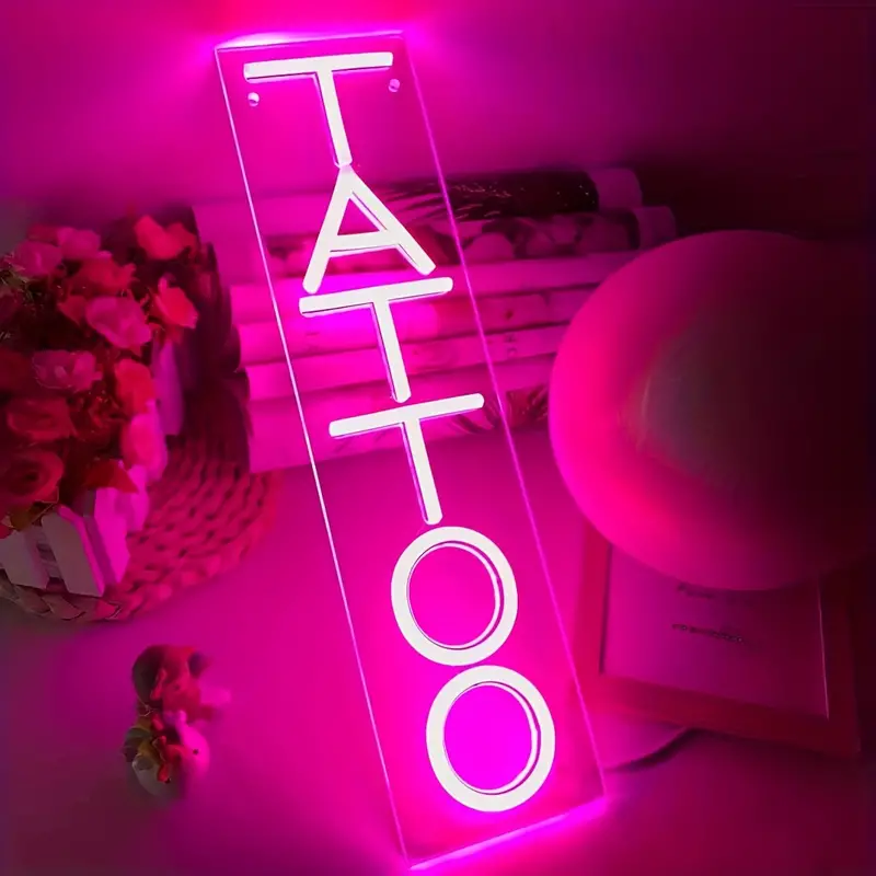 

TATTOO Неоновый знак для тату-салона