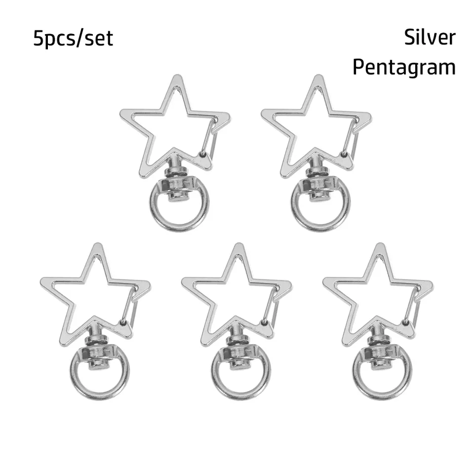 

Карабины с триггерными зажимами, 5 шт., алюминиевый сплав