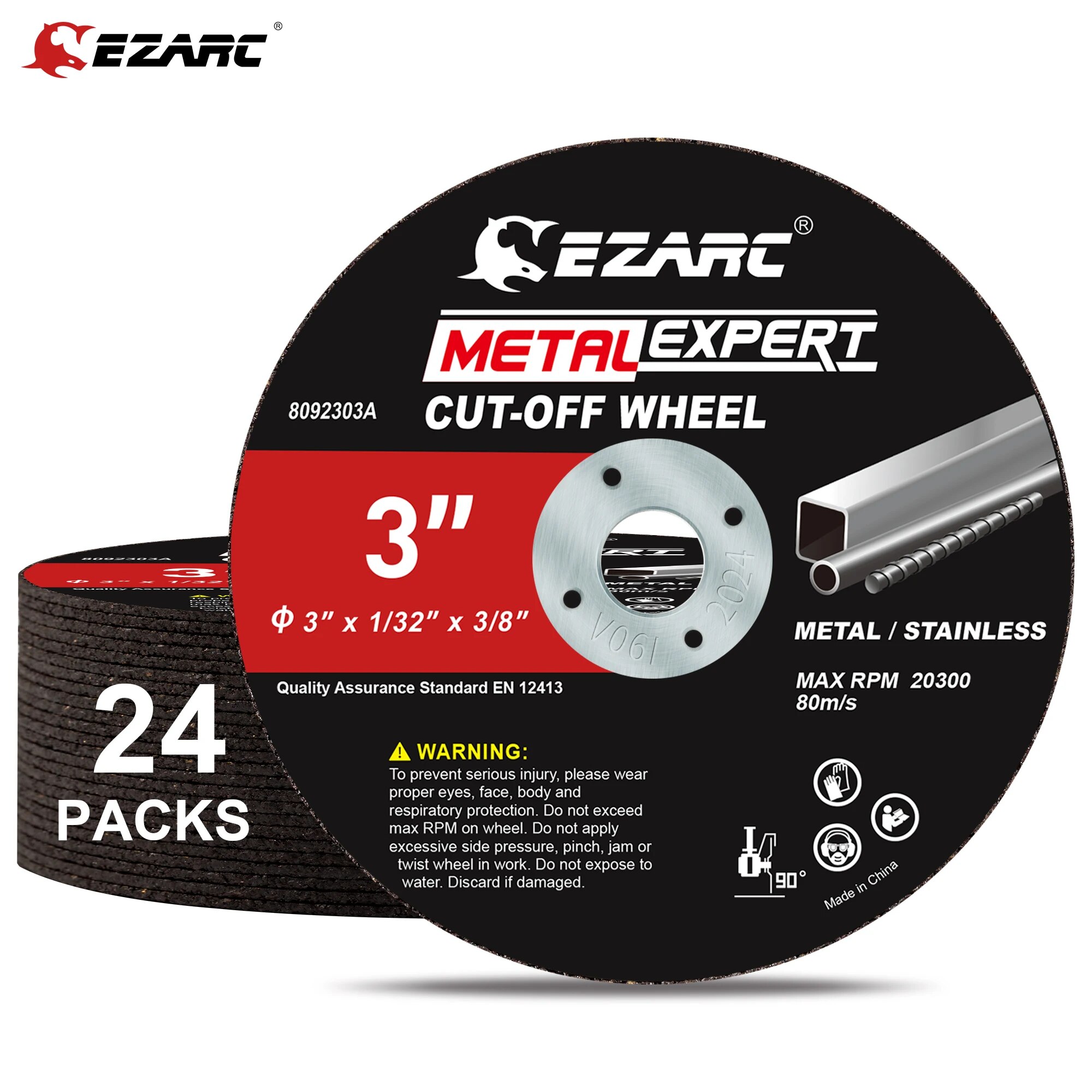 

Отрезные диски EZARC 24 шт., 3 дюйма