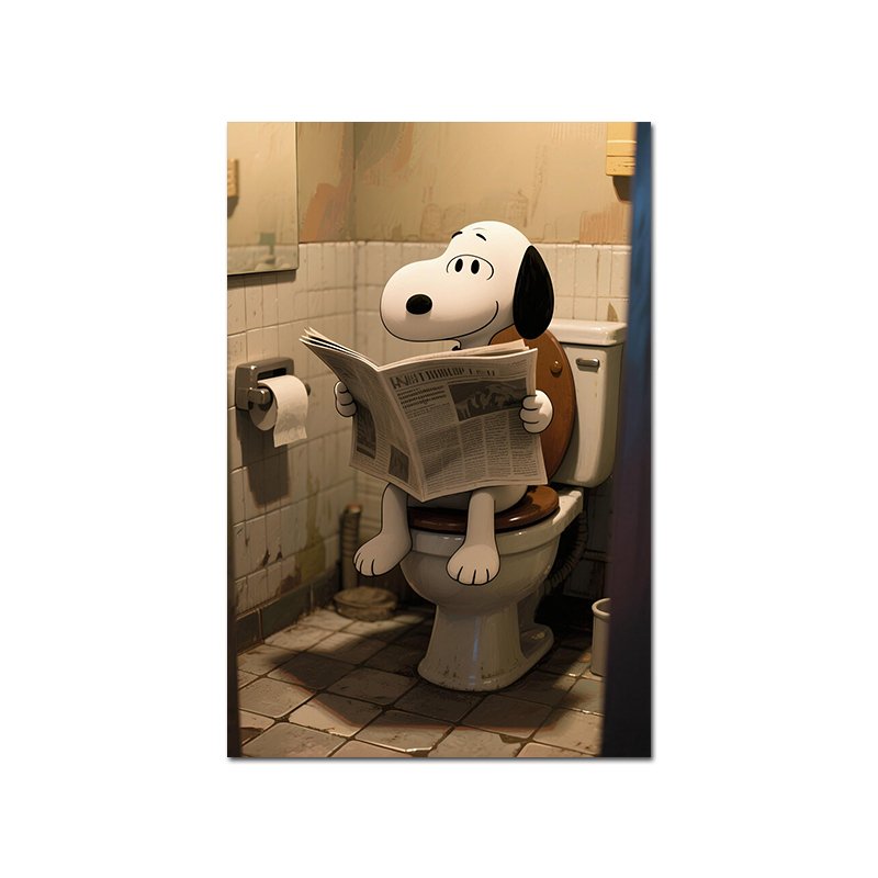 

Настенная живопись Snoopy на холсте MINISO