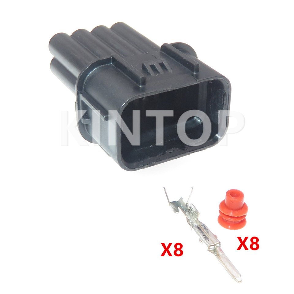 

1 компл. 8 контактов 6181-6850 6189-7423 Автомобильная аудиопроводная розетка для Honda Civic Odyssey XRV VEZEL автомобильная светодиодная фара Sea LED разъем