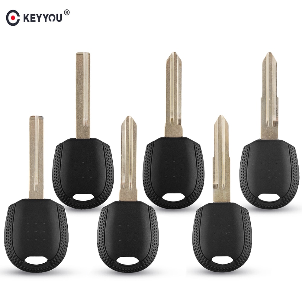 

Сменный пустой чехол KEYYOU 10X корпус автомобильного ключа дистанционного управления для чипа транспондера Киа спектра Рио, без чипа с правым/левым лезвием