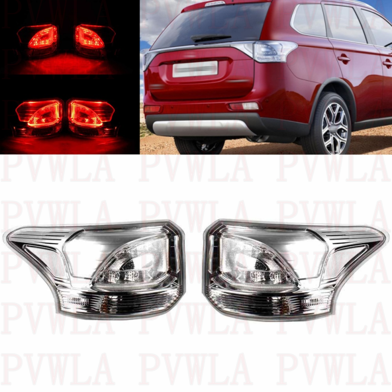 

Светодиодная пара, задняя фонарь для Mitsubishi Outlander 2013, 2014, 2015, задняя фонарь, задняя фонарь, автомобильные аксессуары