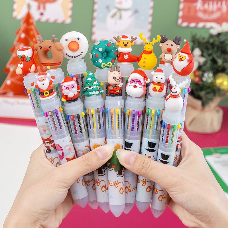 

Шариковая ручка AIWOSUOAI Christmas 10 цветов