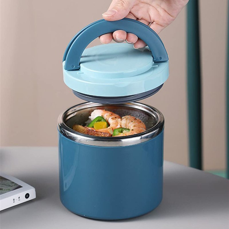 

Термоланч бокс из нержавеющей стали Thermische Lunchbox 630/1000 мл