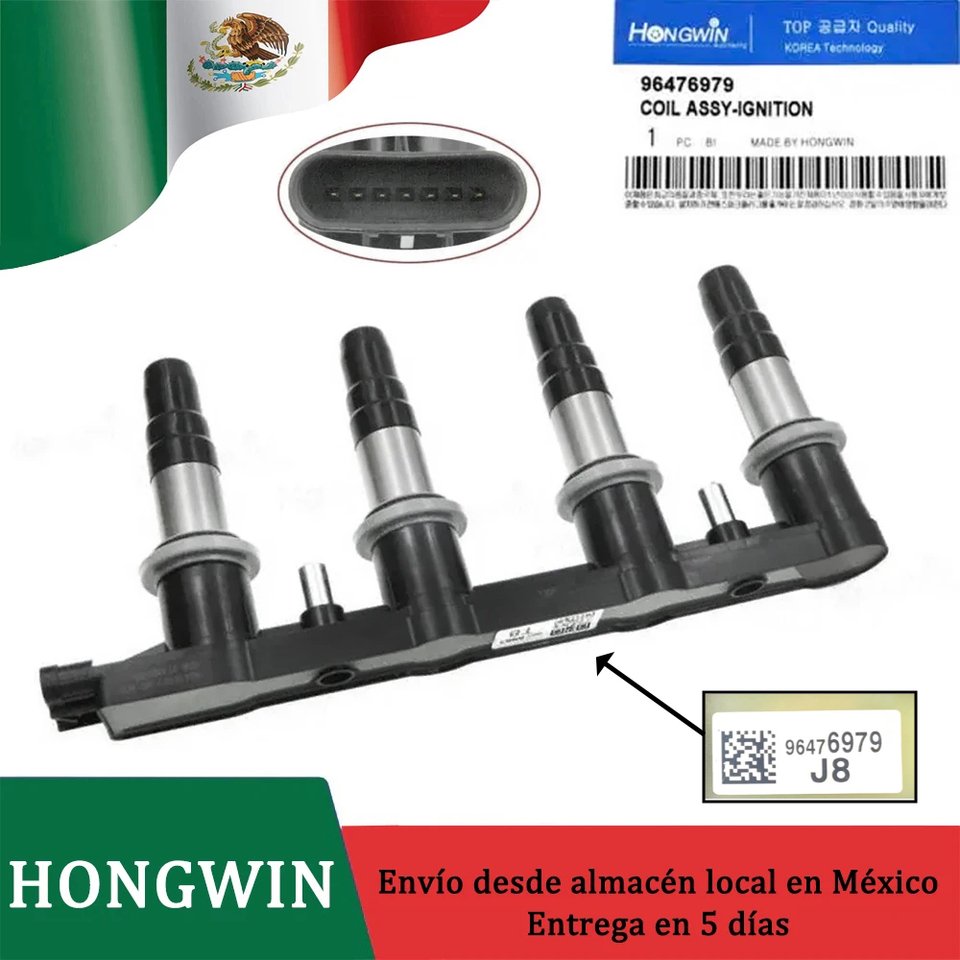 

Катушка зажигания 96476979 для Chevrolet Aveo Kalos T250 T255 Cruze J300 J305 J308 Orlando J309 55570160 л 28125877 л