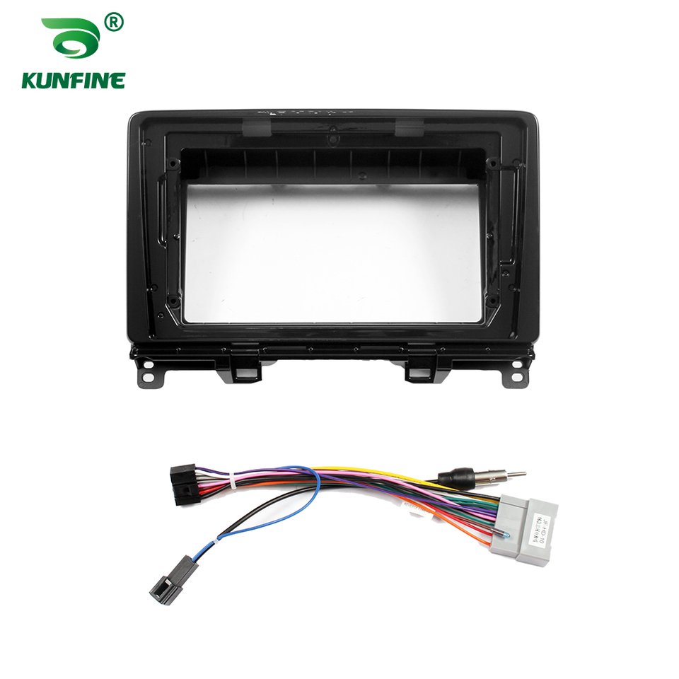 

Автомобильная GPS-навигационная стереосистема для Honda Fit 2020 RHD Radio Fascias Panel Frame Fit 2Din 9-дюймовый экран приборной панели