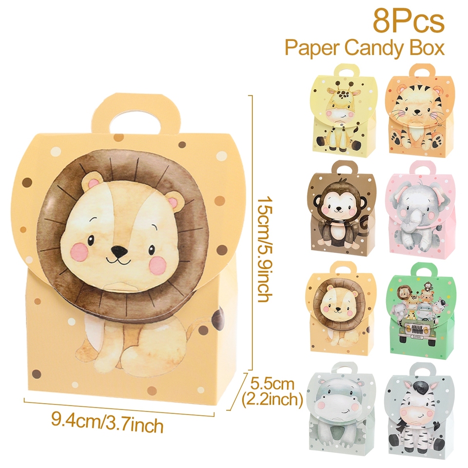 

Коробки для конфет Jungle Animals QIFU