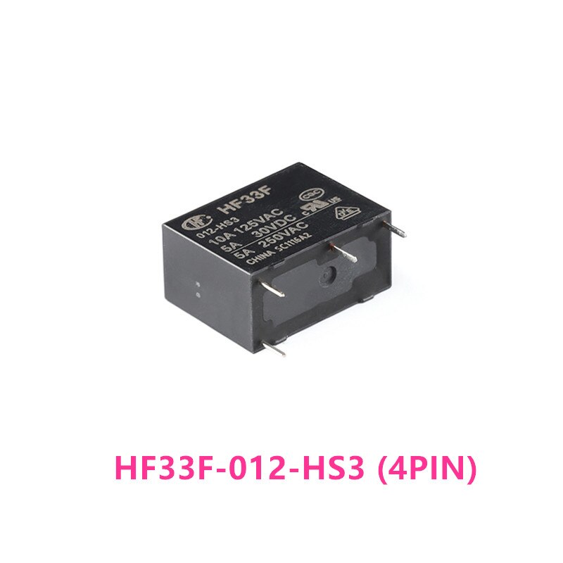 

5 шт. реле HF33F JZC-33F-005 012 024-HS3 ZS3