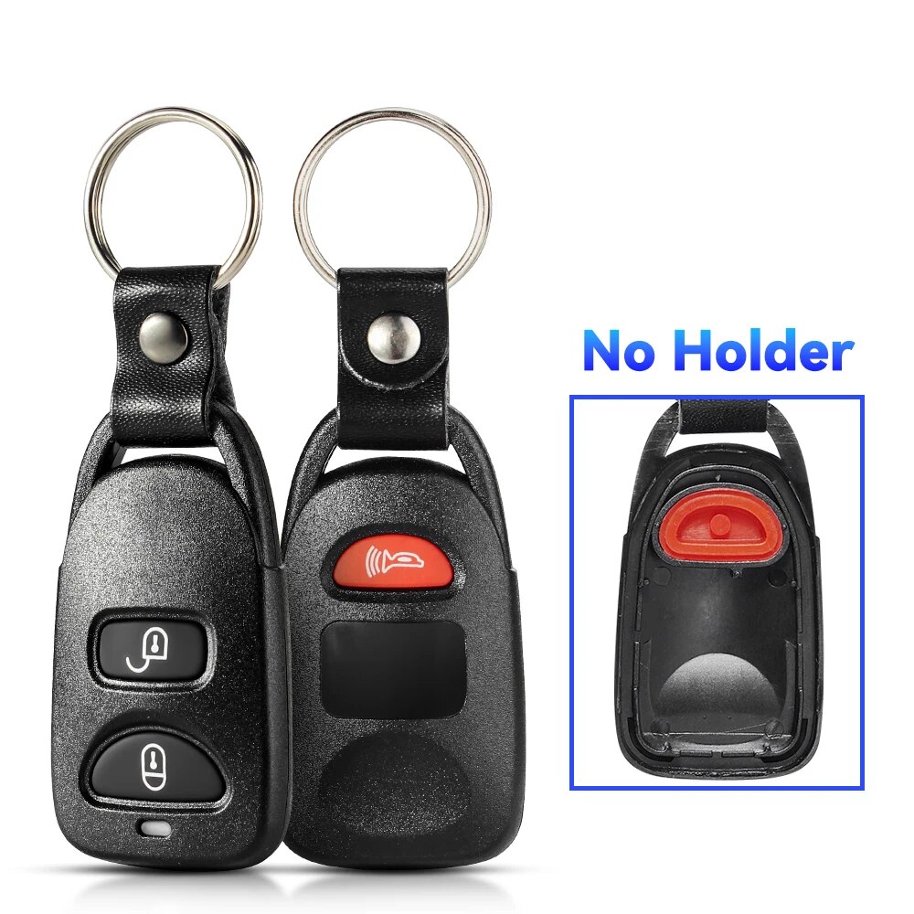 

Запасной пульт дистанционного управления KEYYOU для Hyundai Elantra Sonata Santa, Kia Carens, 2 + 1 кнопки, с держателем аккумулятора