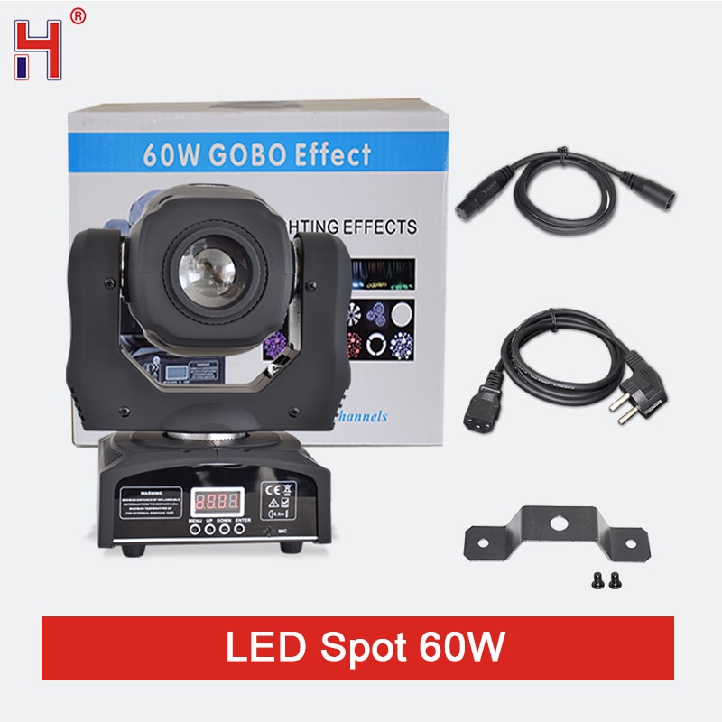 

HongYi Moving Head 60 Вт светодиодные точечные светильники
